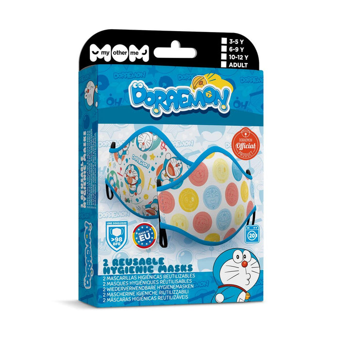 Mască facială igienică My Other Me 2 Unități Doraemon