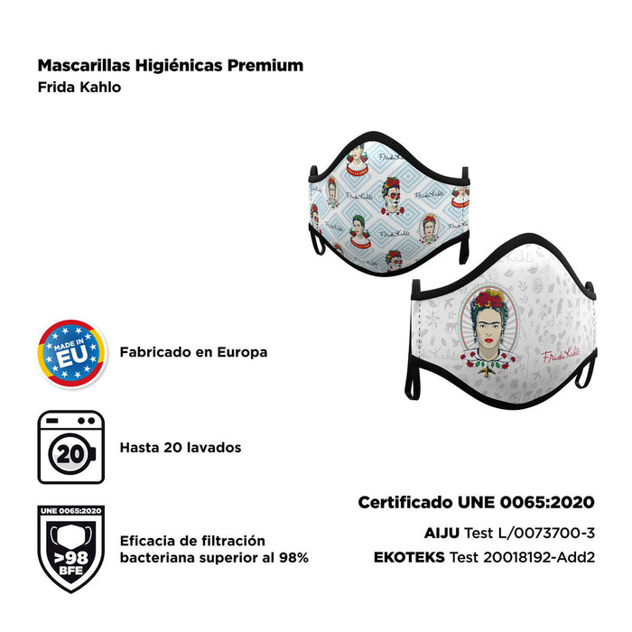Mască facială igienică My Other Me 2 Unități Frida Kahlo