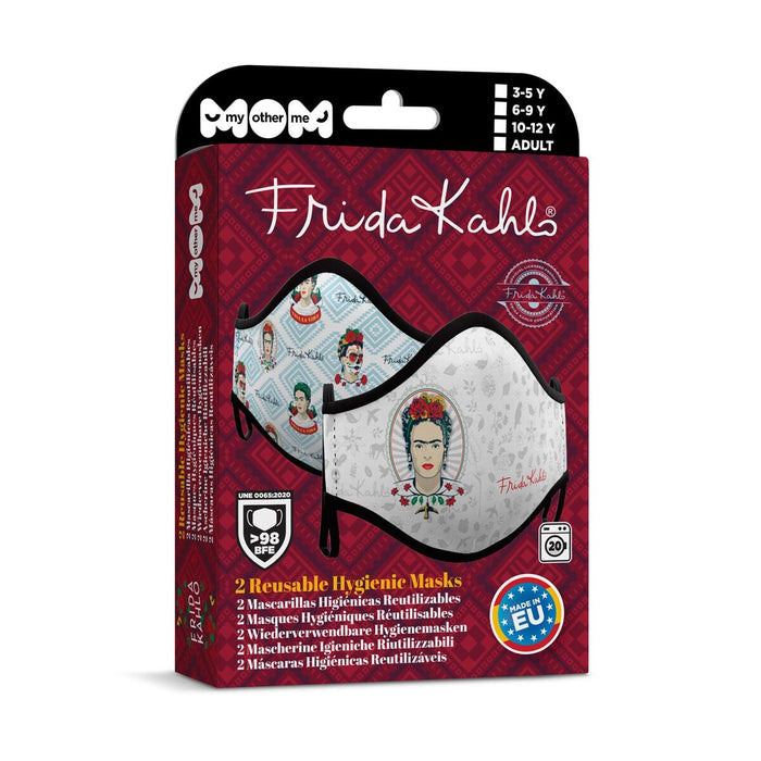 Mască facială igienică My Other Me 2 Unități Frida Kahlo