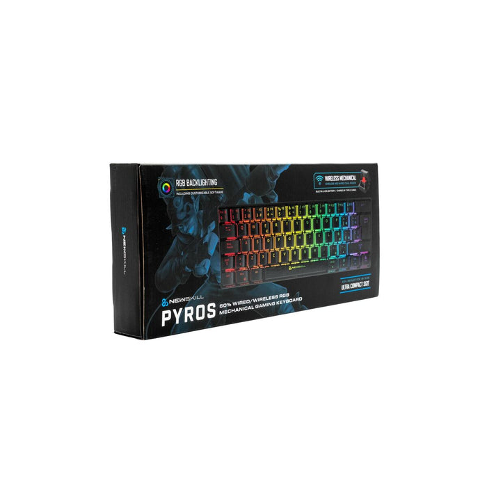 Tastatură Fără Fir Newskill Pyros Negru
