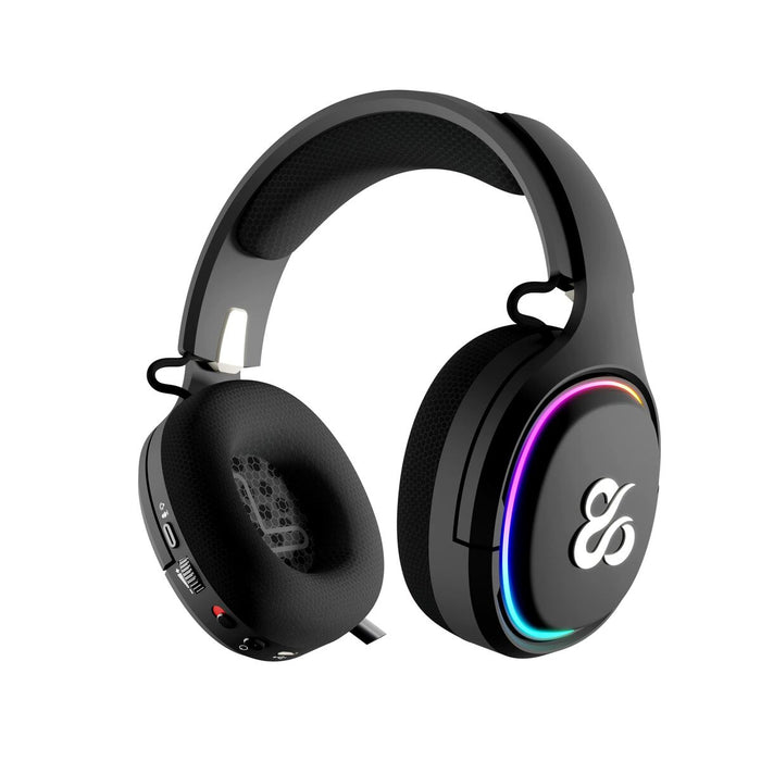 Căști cu Microfon Gaming Newskill Aton Ø 50 mm Negru