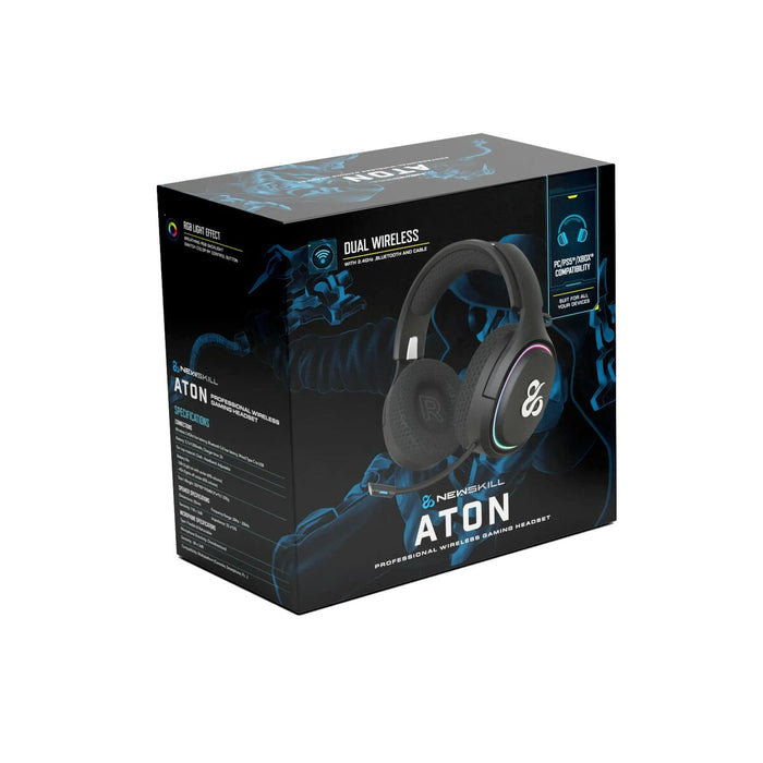 Căști cu Microfon Gaming Newskill Aton Ø 50 mm Negru