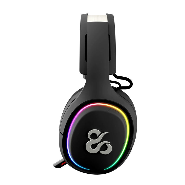 Căști cu Microfon Gaming Newskill Aton Ø 50 mm Negru
