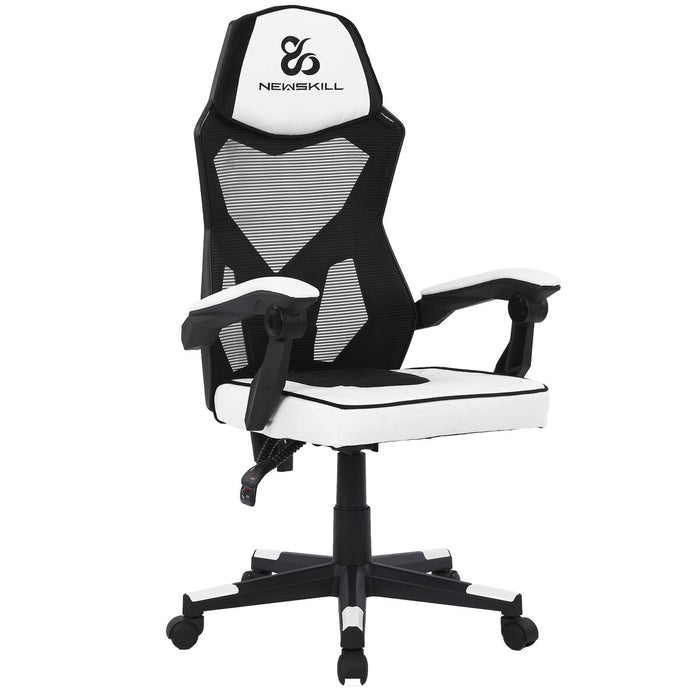 Scaun Gaming Newskill Eros Alb Negru Negru/Alb