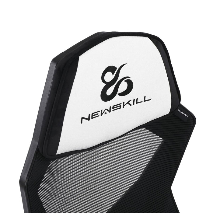 Scaun Gaming Newskill Eros Alb Negru Negru/Alb