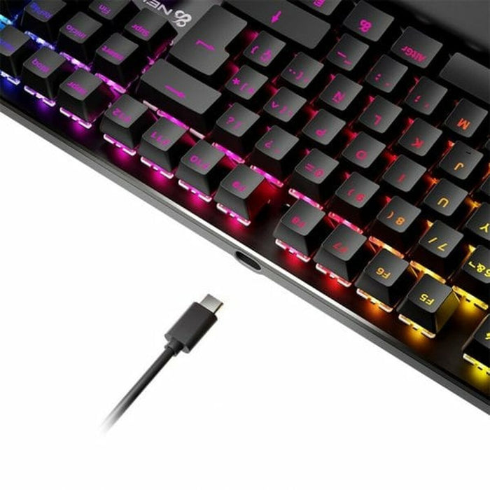 Tastatură Gaming Newskill Serike V2 Qwerty Spaniolă