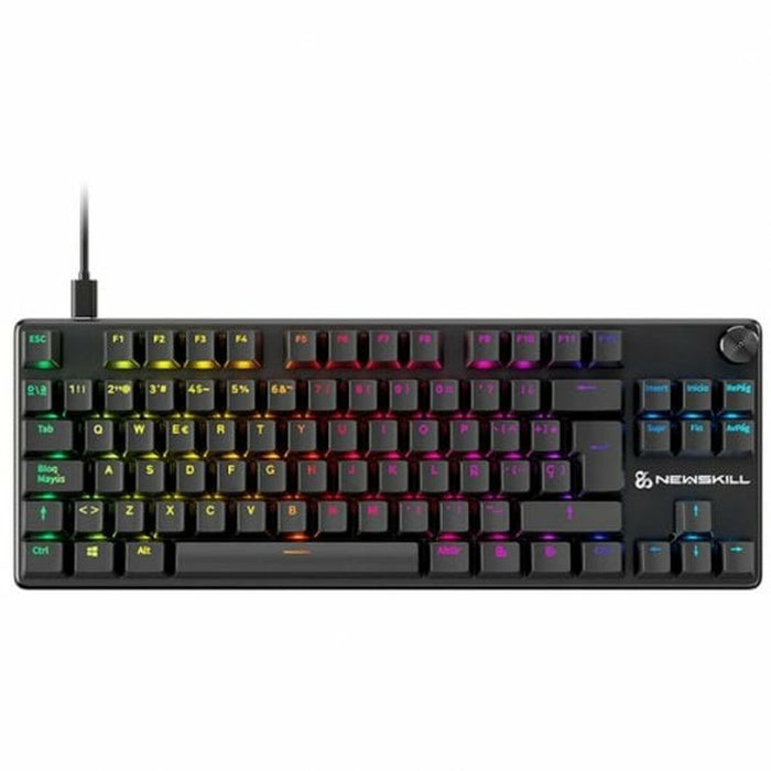 Tastatură Gaming Newskill Serike V2 Qwerty Spaniolă