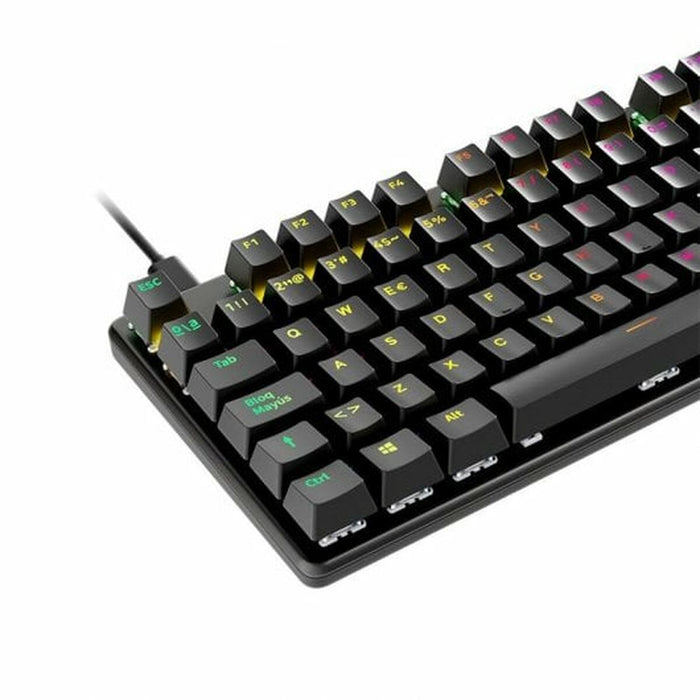 Tastatură Gaming Newskill Serike V2 Qwerty Spaniolă