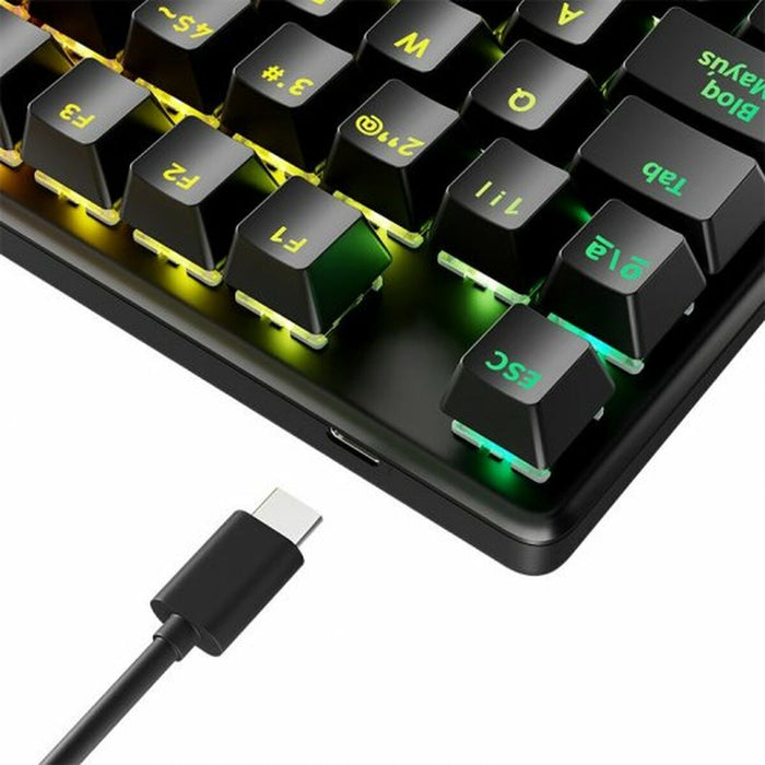 Tastatură Gaming Newskill Serike V2 Qwerty Spaniolă