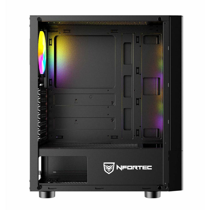 Unitate Semi-tower ATX Nfortec Caelum Negru