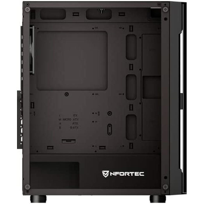 Unitate Semi-tower ATX Nfortec Air Negru