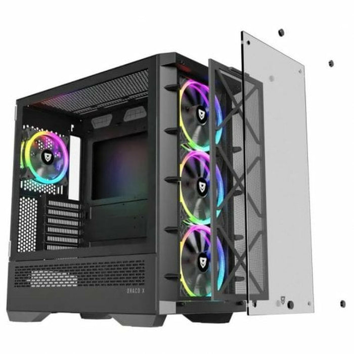 Unitate Semi-tower ATX Nfortec Draco Negru