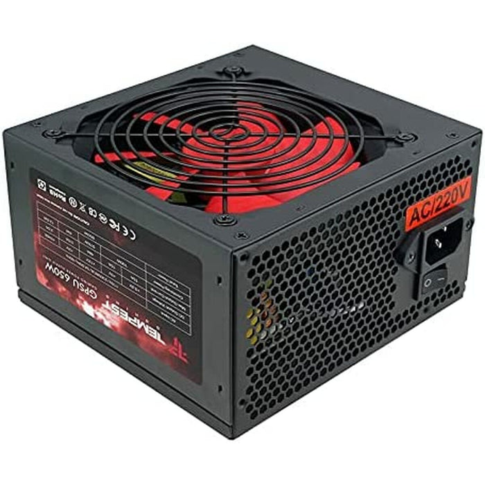 Sursă de Alimentare Tempest TP-GPSU-650W Negru 650 W