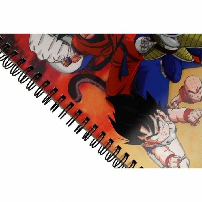 Notebook SD Toys Dragon Ball Z Multicolor Retro