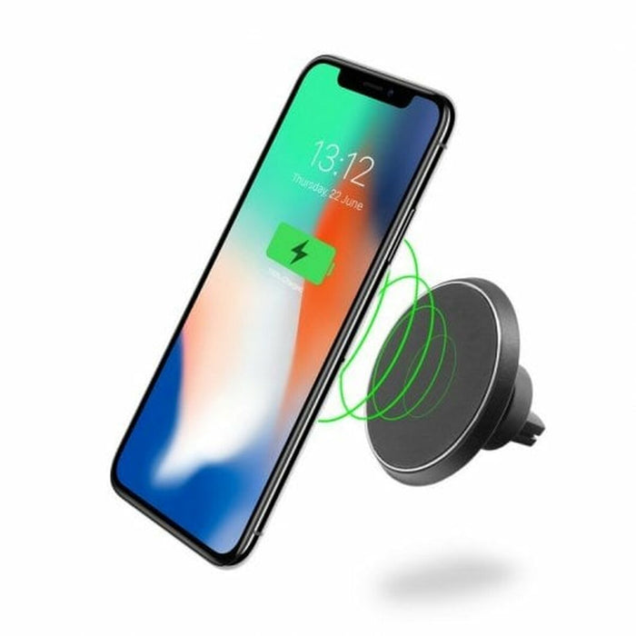 Suport de telefon mobil cu încărcător fără fir pentru mașini Unotec