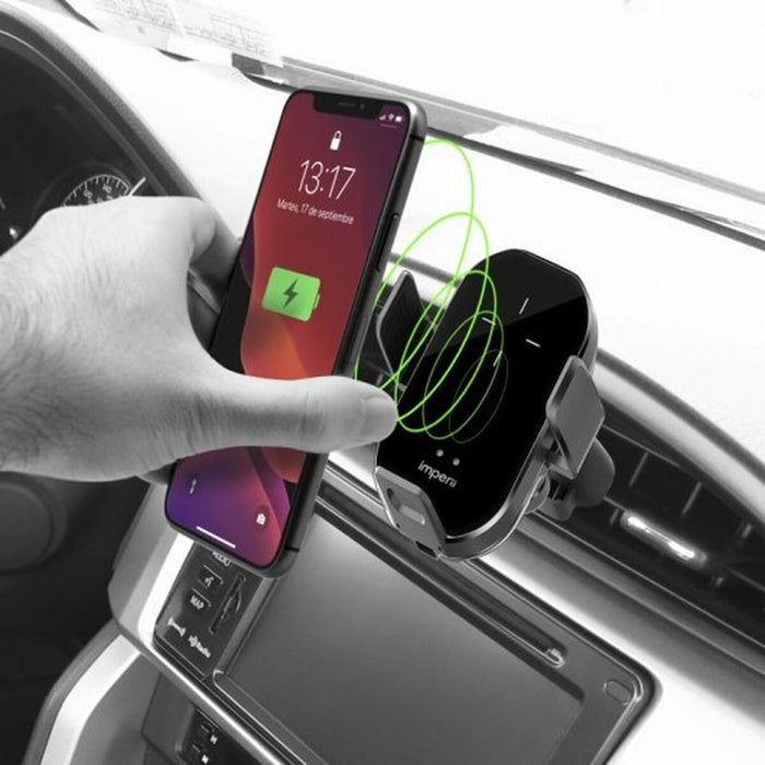 Încărcător fără fir cu suport pentru mobil Unotec