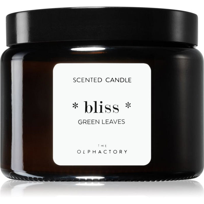 Lumânare parfumată The Olphactory Bliss Green Leaves, 360 g