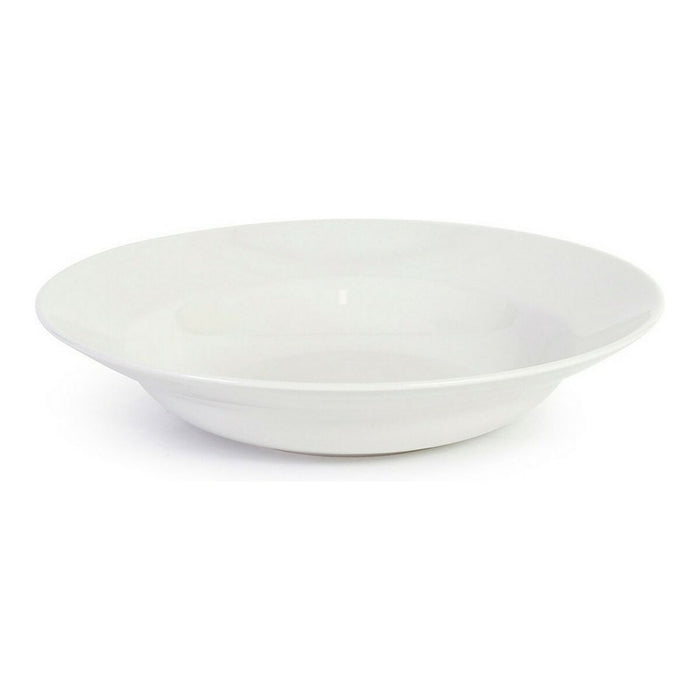Farfurie pentru Paste La Mediterránea Bari Alb Gresie (ø 29 cm)