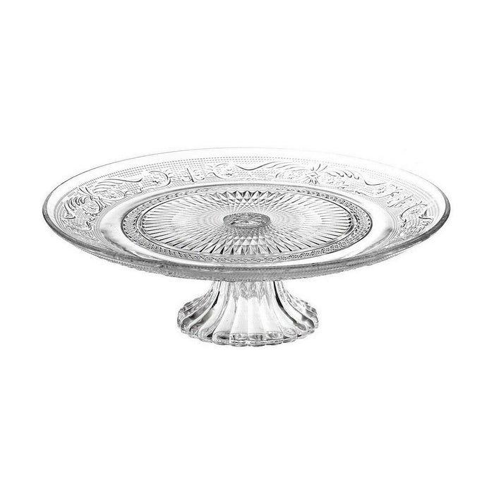 Stativ pentru Prăjituri Home Style New Baroc Transparent Ø 33 cm