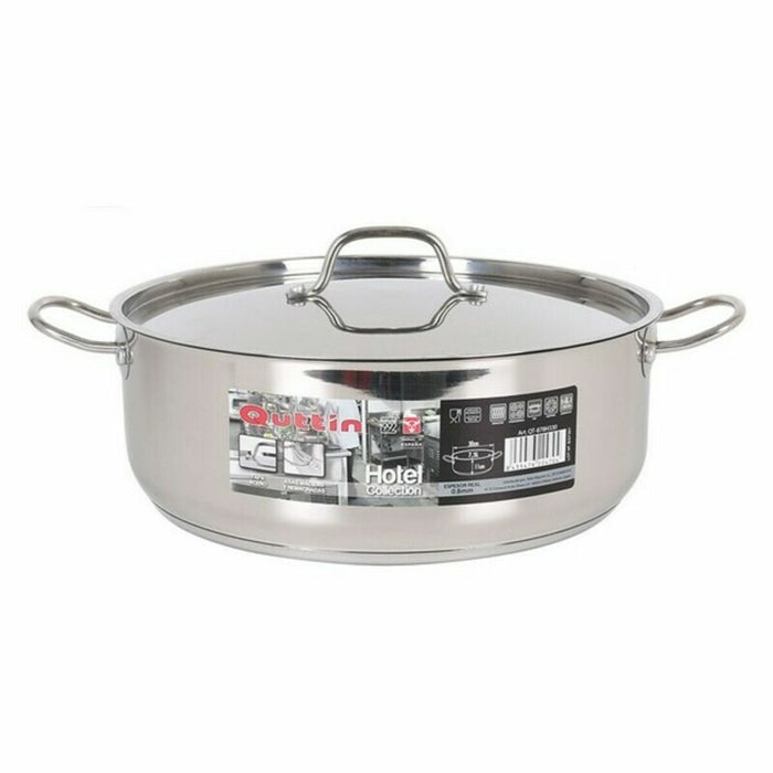 Caserolă Cu Capac Quttin Hotel Collection 7,5 L 30 x 11 cm (2 Unități)