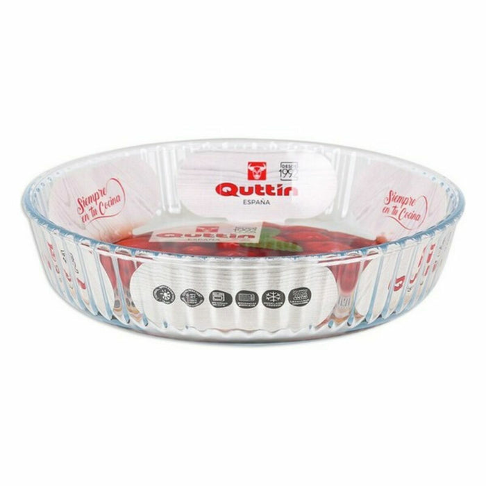 Formă de tort Quttin 63075 Sticlă ø 26,2 x 5,8 cm
