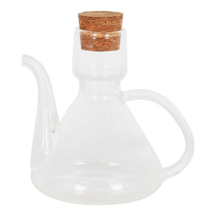 Dispenser pentru Ulei La Mediterránea Bell Sticlă borosilicată Cu Capac Silicon (125 cc)