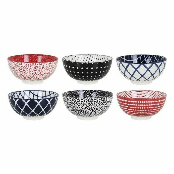 Castron La Mediterránea Hana Porțelan (18 Unități) (ø 15,5 x 7,7 cm)