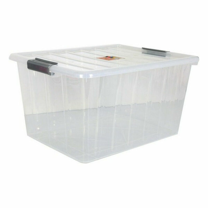 Cutie de depozitare cu capac Dem Thais 50 L 55 x 43 x 30 cm (4 Unități)
