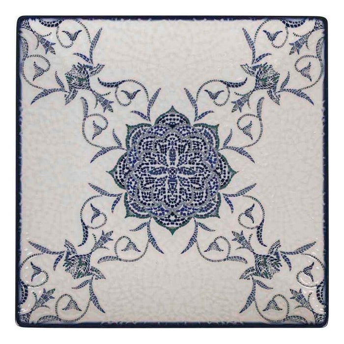 Platou Plat La Mediterránea Rosetta 24 x 24 x 2 cm (6 Unități)