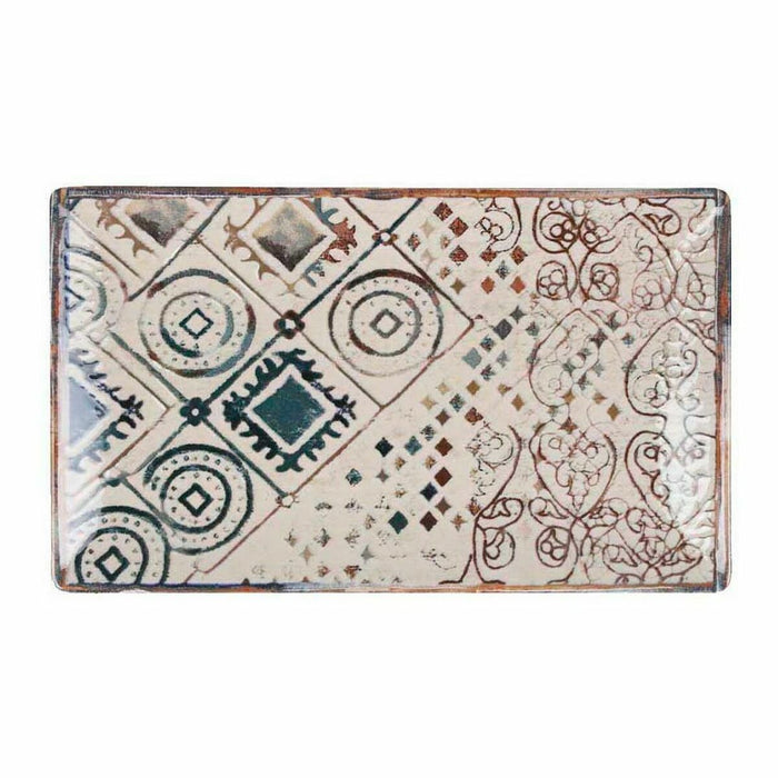 Platou pentru Servire La Mediterránea Grecia Porțelan Dreptunghiular 25,3 x 15 x 1,8 cm