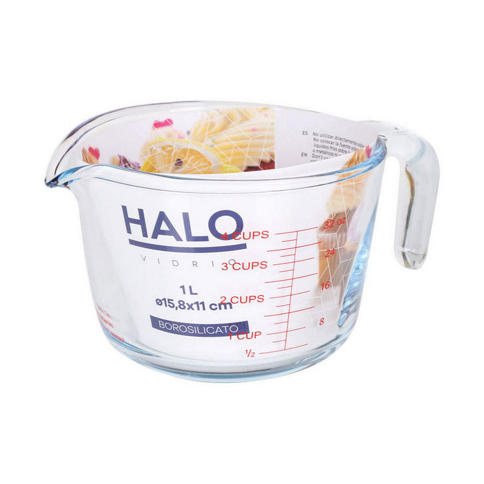 Ulcior gradat Halo 1 L Sticlă