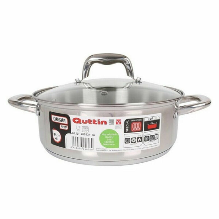 Oală cu capac Quttin 139505 (ø 24 cm)