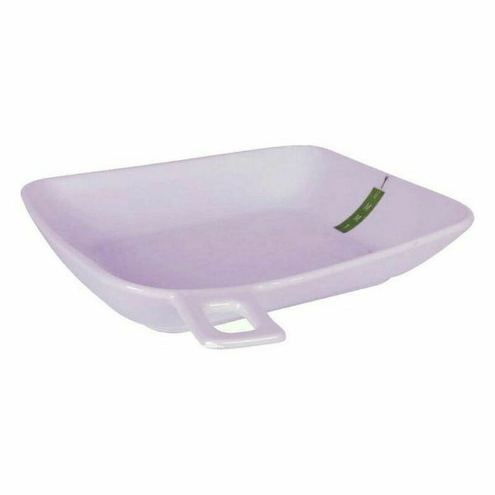 Farfurie Adâncă La Mediterránea Yummy Alb Pătrat 22,5 x 19,5 cm (12 Unități) (23 cm)