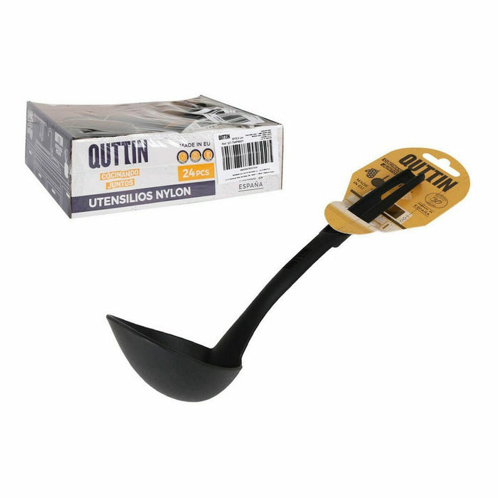 Polonic Quttin Quttin Negru 30 x 8,5 cm (24 Unități)