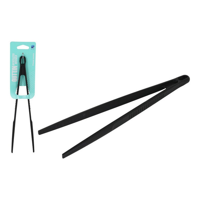 Clești de Bucătărie Quttin Negru Nailonas (28 x 8 x 1,7 cm)