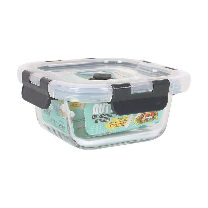 Cutie pentru Prânz Quttin   Pătrat 12,5 x 12 x 5,8 cm 300 ml