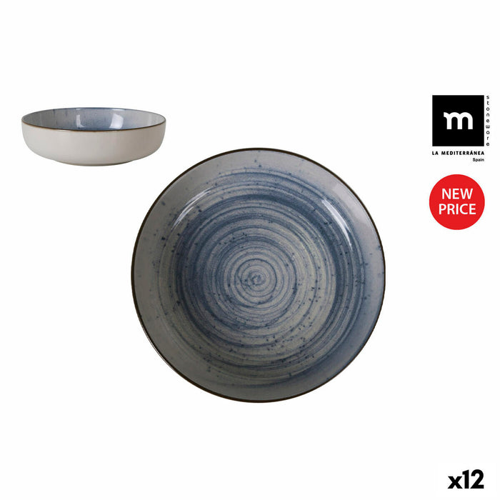 Farfurie Adâncă La Mediterránea Swirl Ø 18 cm (12 Unități)
