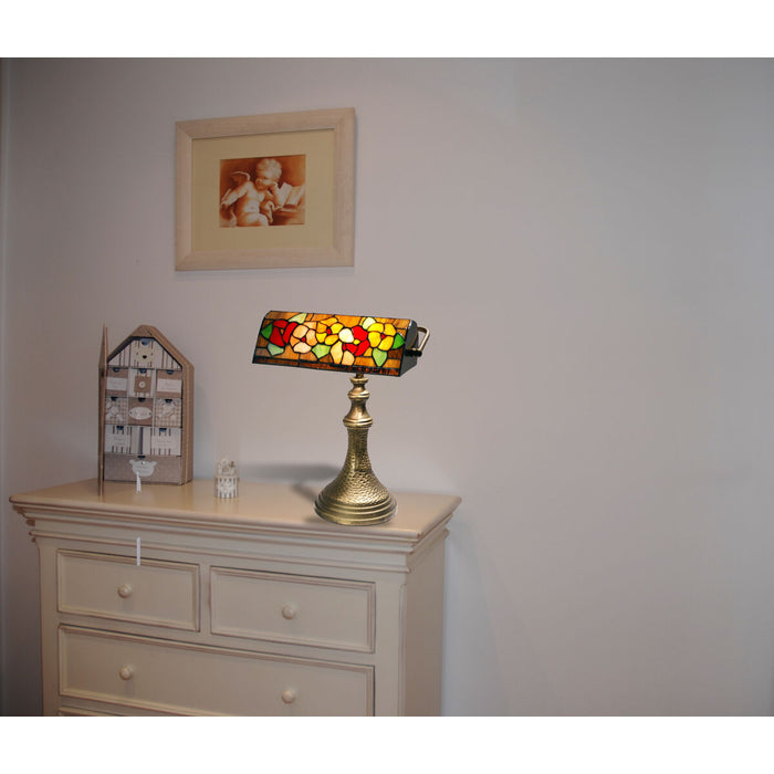 Lampă de masă Viro Gaudi Roșu Fier 60 W 22 x 42 x 32 cm
