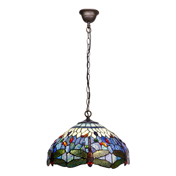 Lustră Viro Belle Epoque Albastru Fier 60 W 40 x 130 x 40 cm