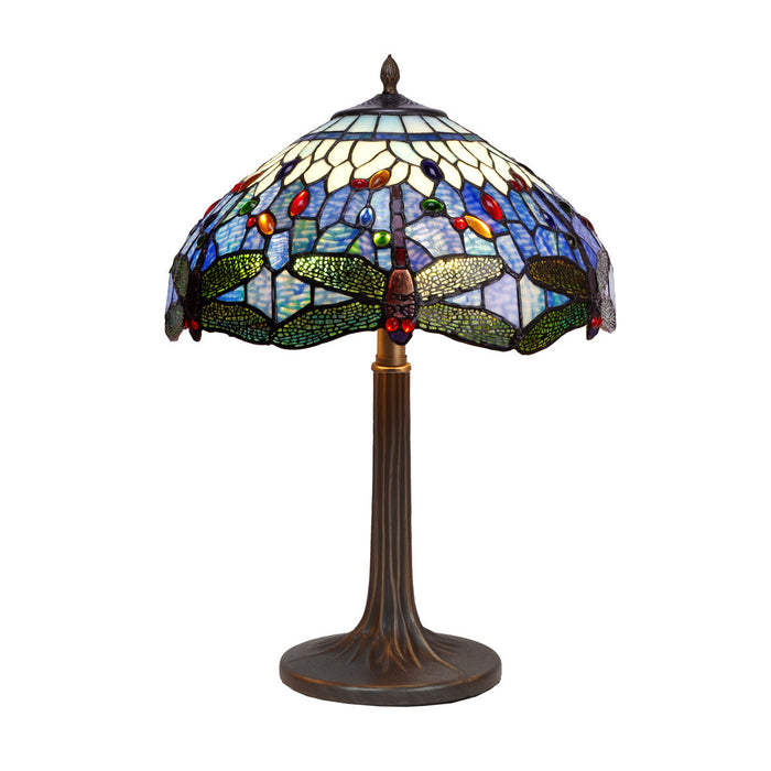 Lampă de masă Viro Belle Epoque Albastru Zinc 60 W 40 x 62 x 40 cm
