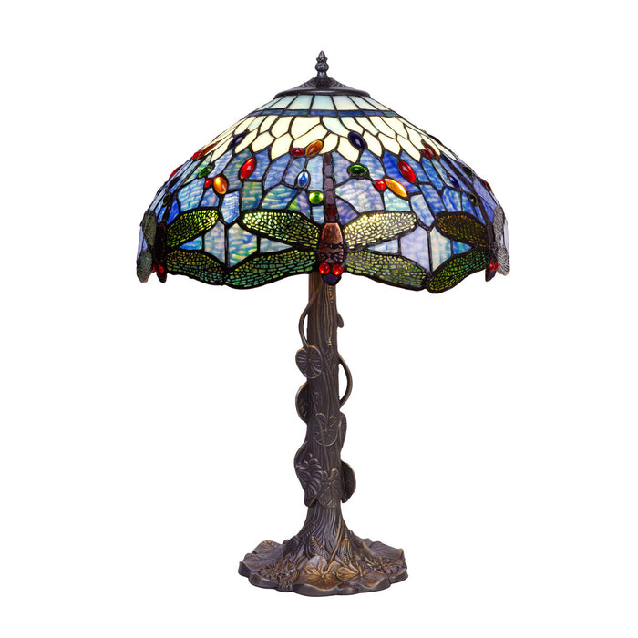Lampă de masă Viro Bell Albastru Zinc 60 W 40 x 58 x 40 cm