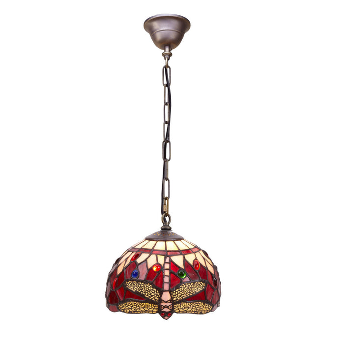 Lustră Viro Belle Rouge Castaniu Fier 60 W 20 x 125 x 20 cm