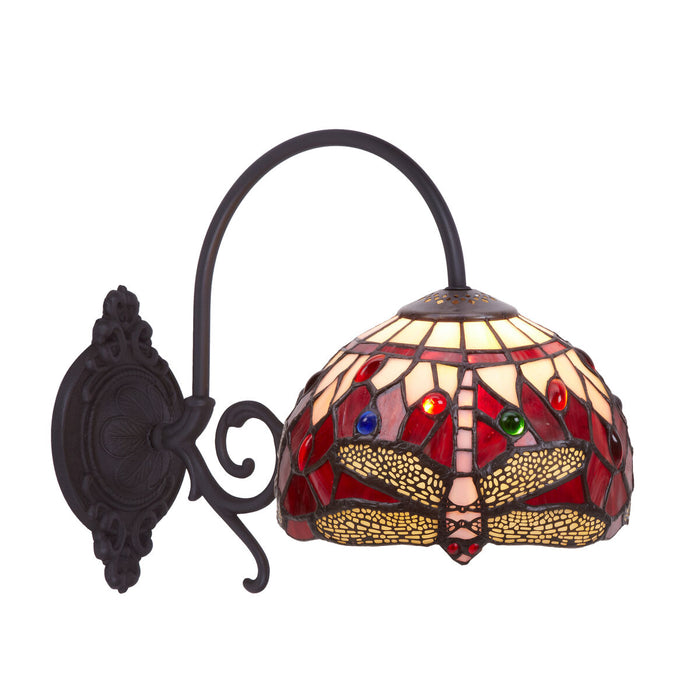 Lampă de perete Viro Belle Rouge Castaniu Alamă 60 W 20 x 26 x 33 cm