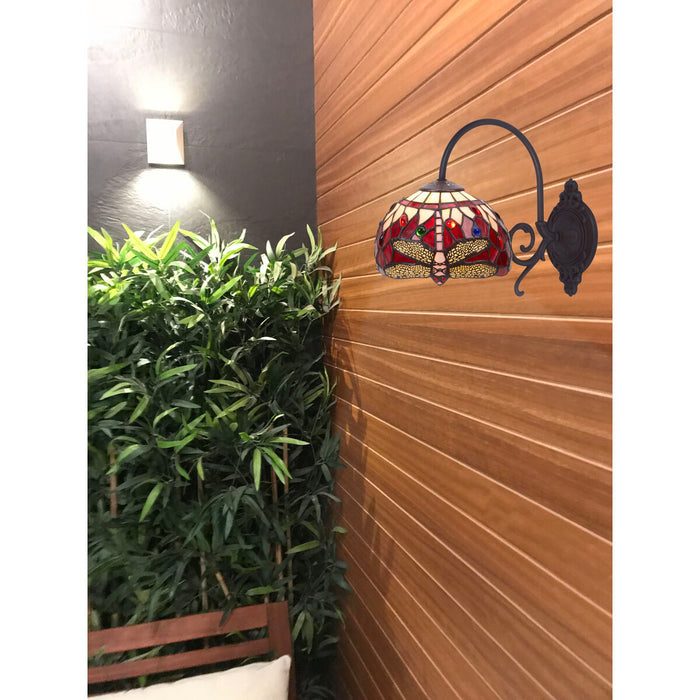 Lampă de perete Viro Belle Rouge Castaniu Alamă 60 W 20 x 26 x 33 cm