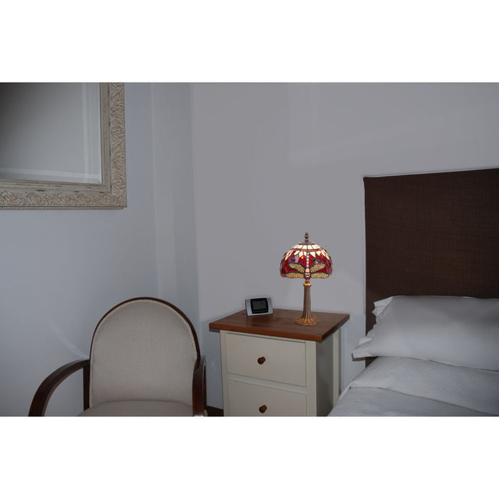 Lampă de masă Viro Belle Rouge Castaniu Zinc 60 W 20 x 37 x 20 cm