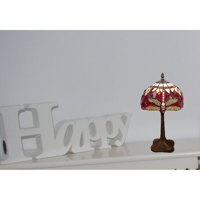 Lampă de masă Viro Belle Roșu Zinc 60 W 20 x 37 x 20 cm