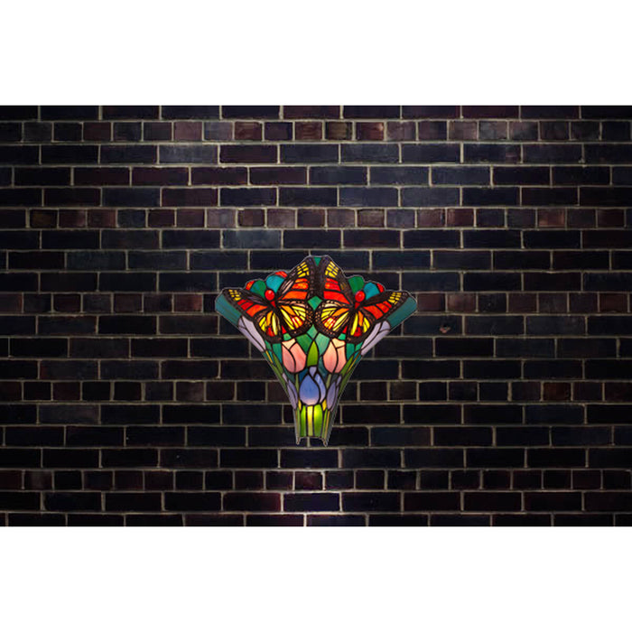 Lampă de perete Viro Buttefly Multicolor Fier 60 W 37 x 30 x 16 cm