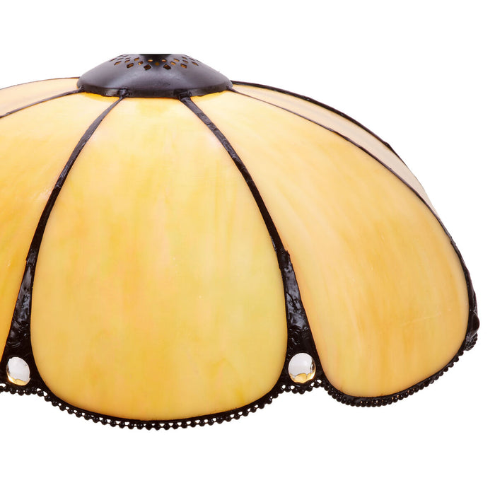 Lampă de masă Viro Virginia Bej Zinc 60 W 30 x 50 x 30 cm