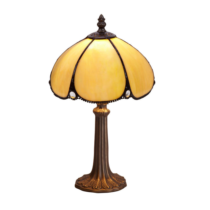Lampă de masă Viro Virginia Bej Zinc 60 W 20 x 37 x 20 cm