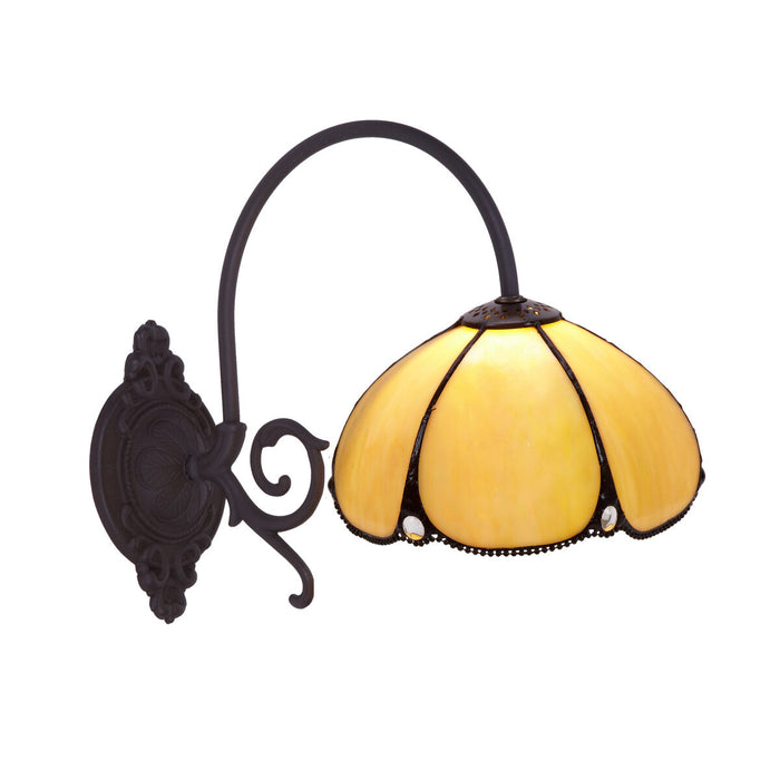 Lampă de perete Viro Virginia Fildeș Alamă 60 W 20 x 26 x 33 cm